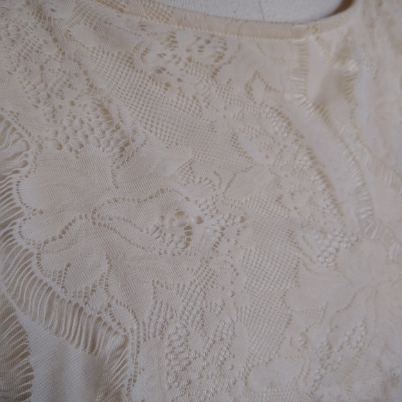 Free People Lace Blouson Crop Top - Picture 8 of 11